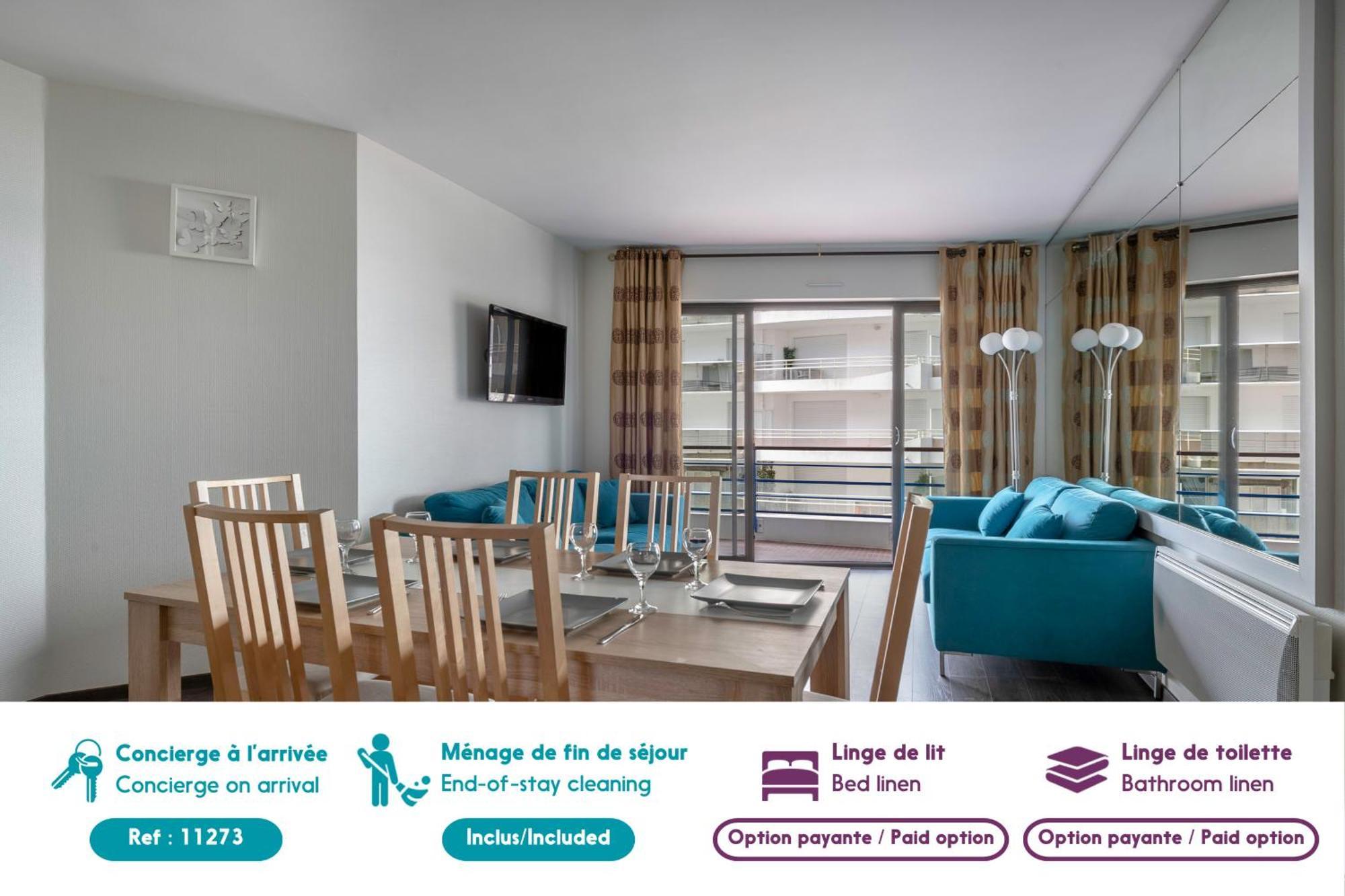 Appart 4 Adultes 2 Enfants - Acces Plage Direct Le Pouliguen Εξωτερικό φωτογραφία